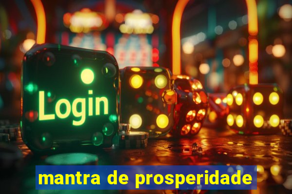 mantra de prosperidade